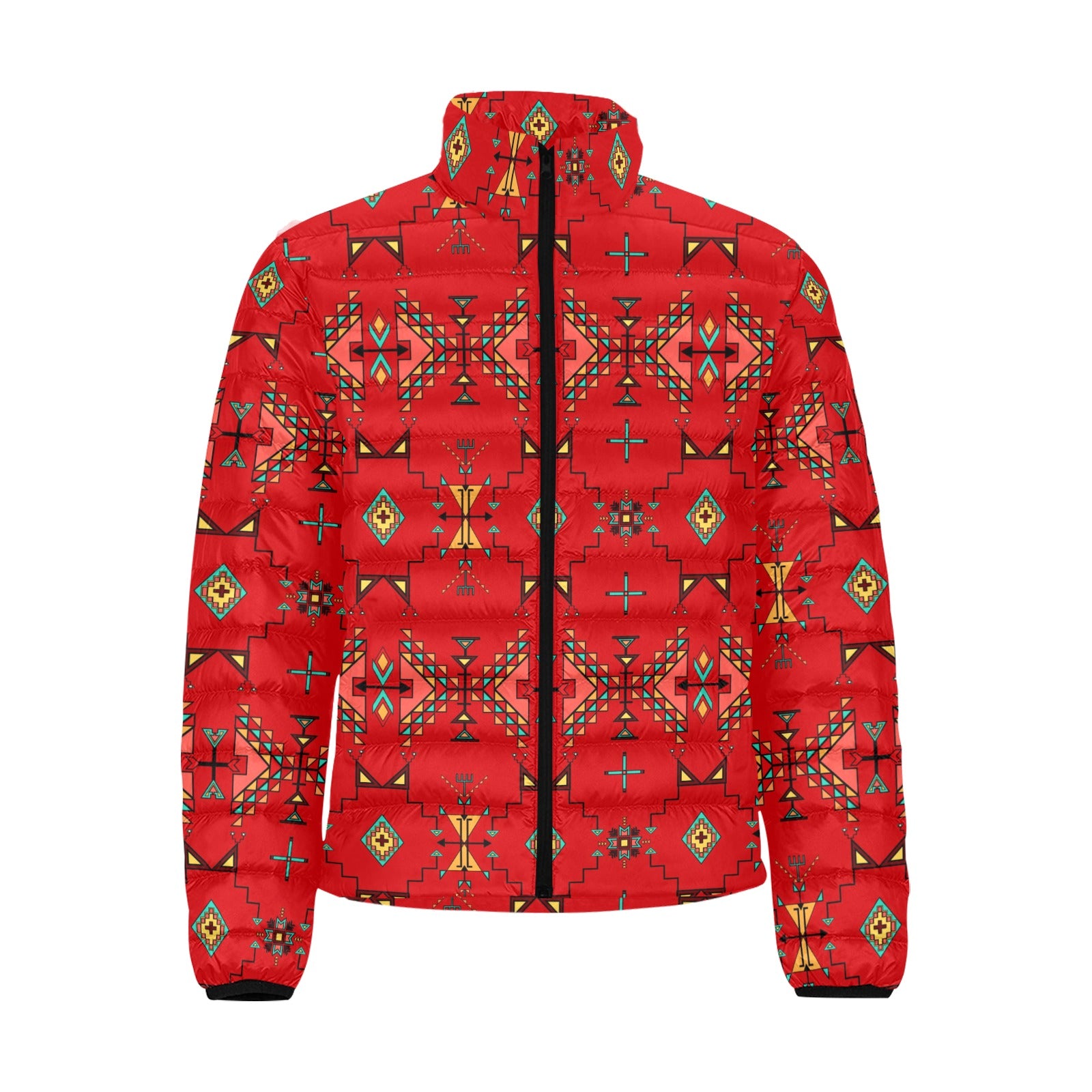 Thunder Flight Red Men's Padded Jacket