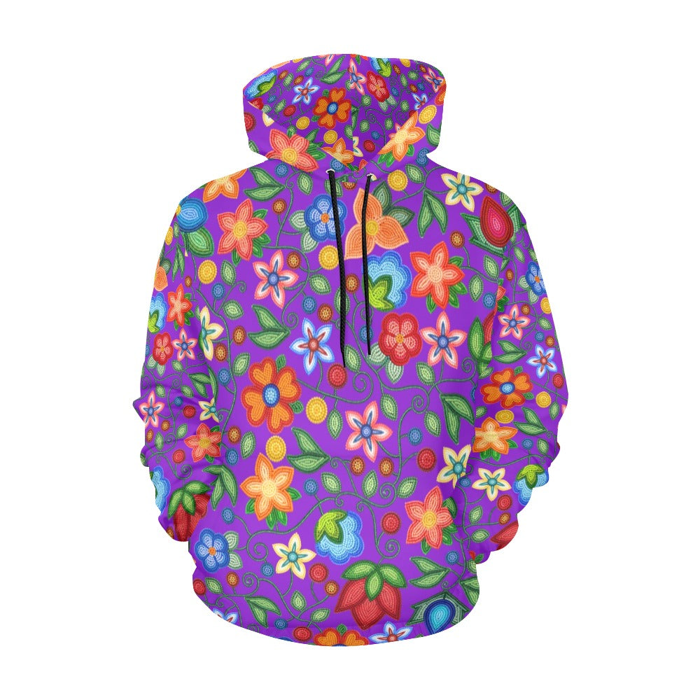 Morning Harmony Purple Hoodie for Men (USA Size)