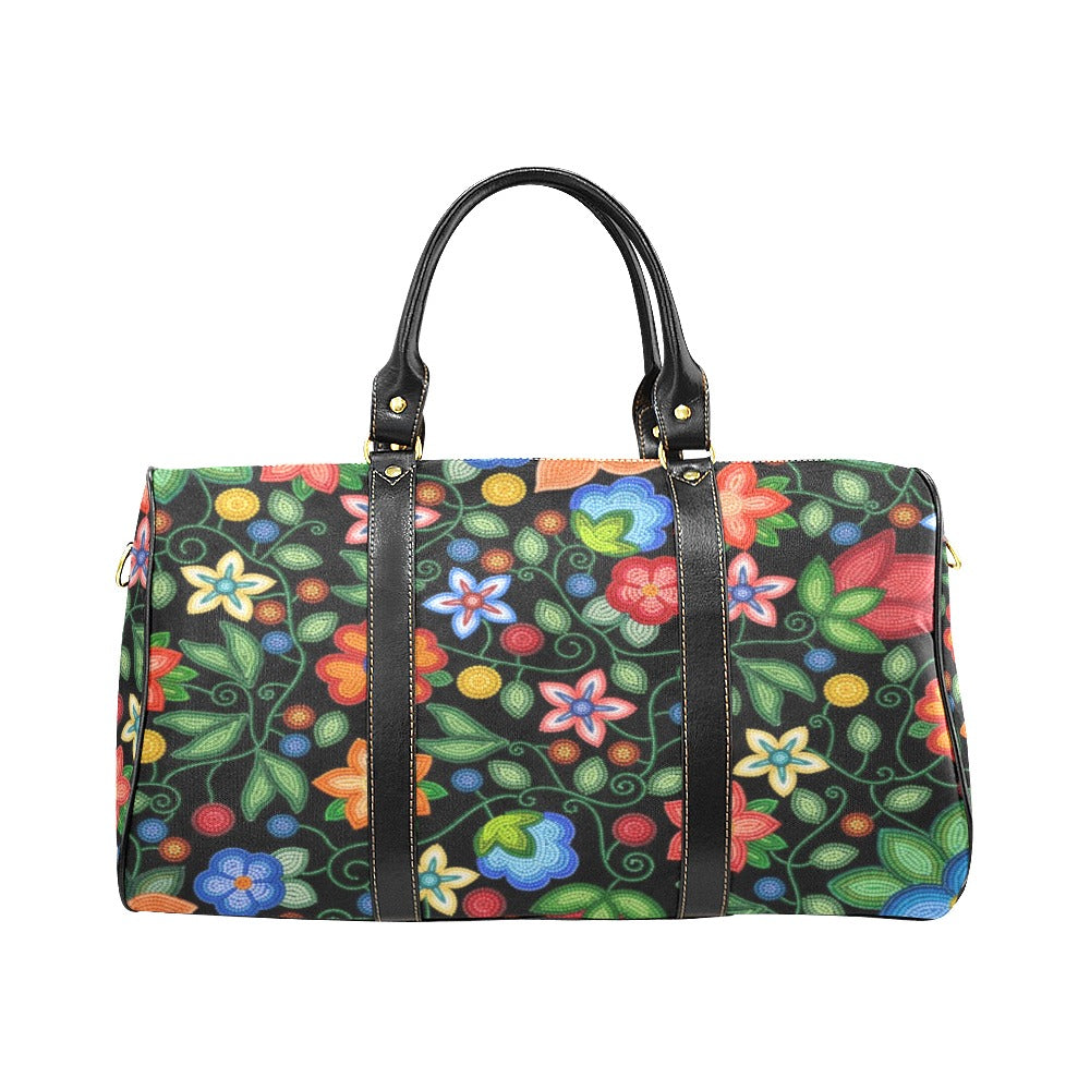 Morning Harmony Black Waterproof Travel Bag/Small