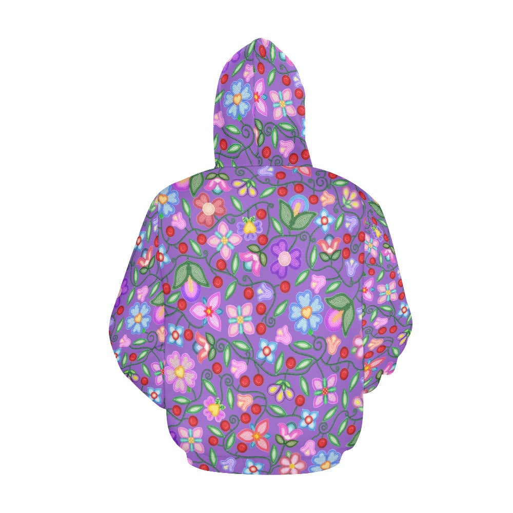 Petal Harmony Lavender Hoodie for Men (USA Size)
