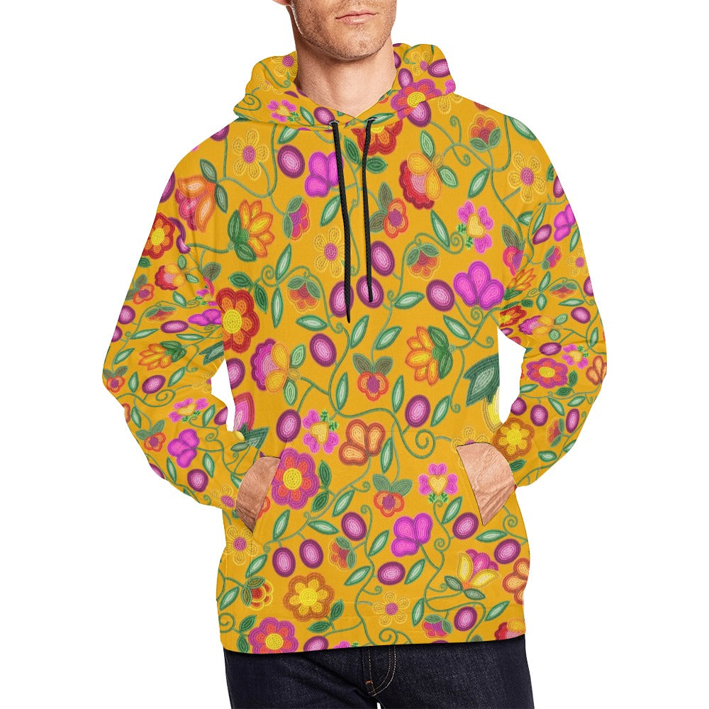 Boreal Bounty Yellow Hoodie for Men (USA Size)