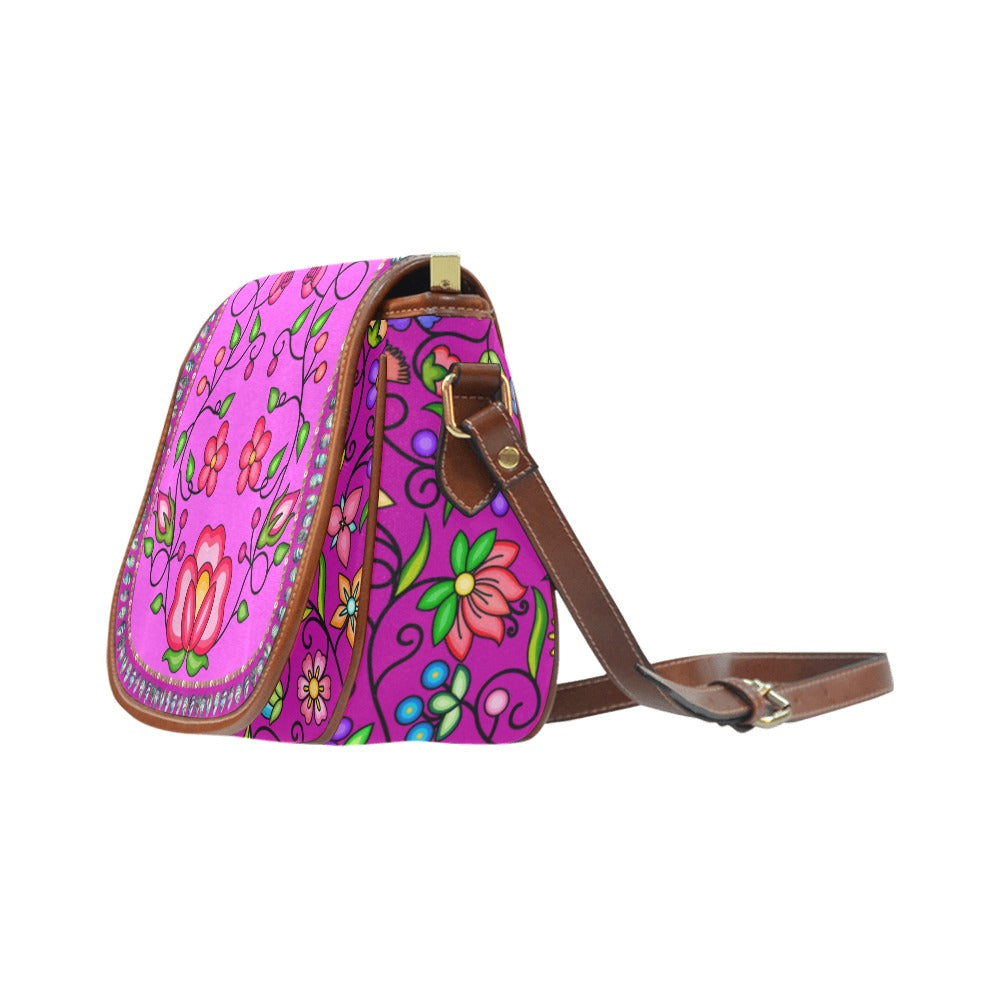 Grandmother Legacy Magenta Saddle Bag/Large