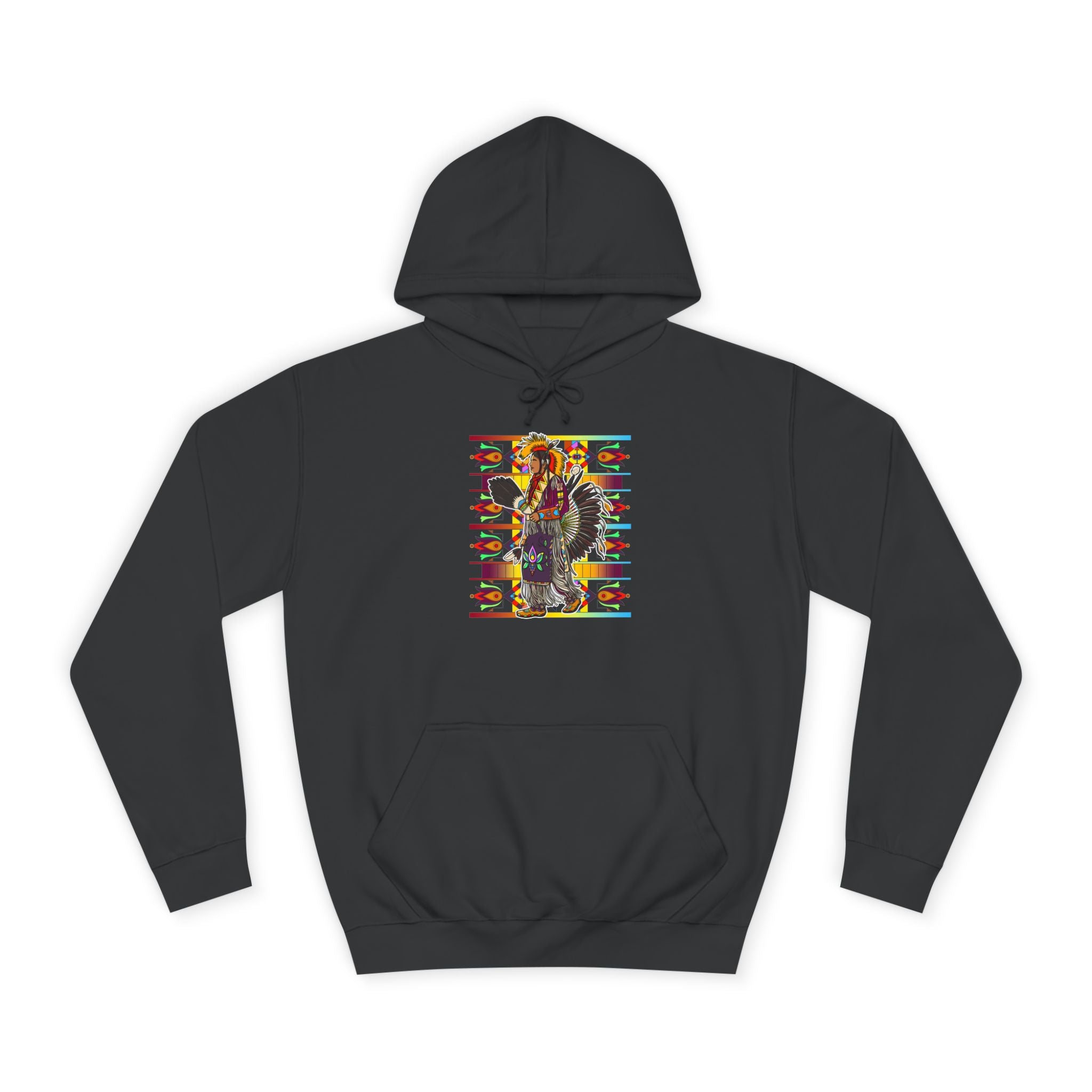 Traditional Powwow Man Dancer 2 Unisex Hoodie