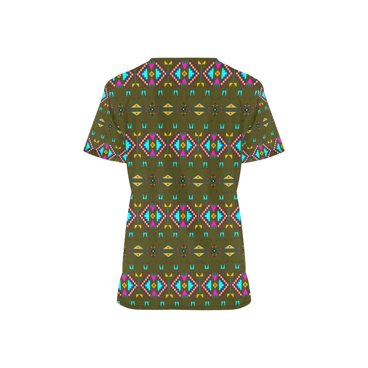 Rite of Passage Olive Scrub Top