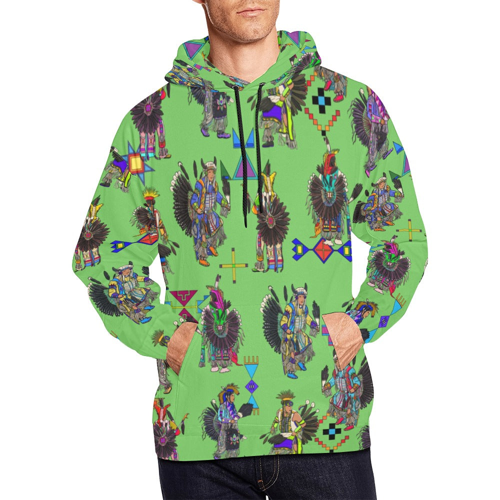 Men's Tradish Dancers Grass Hoodie for Men (USA Size)