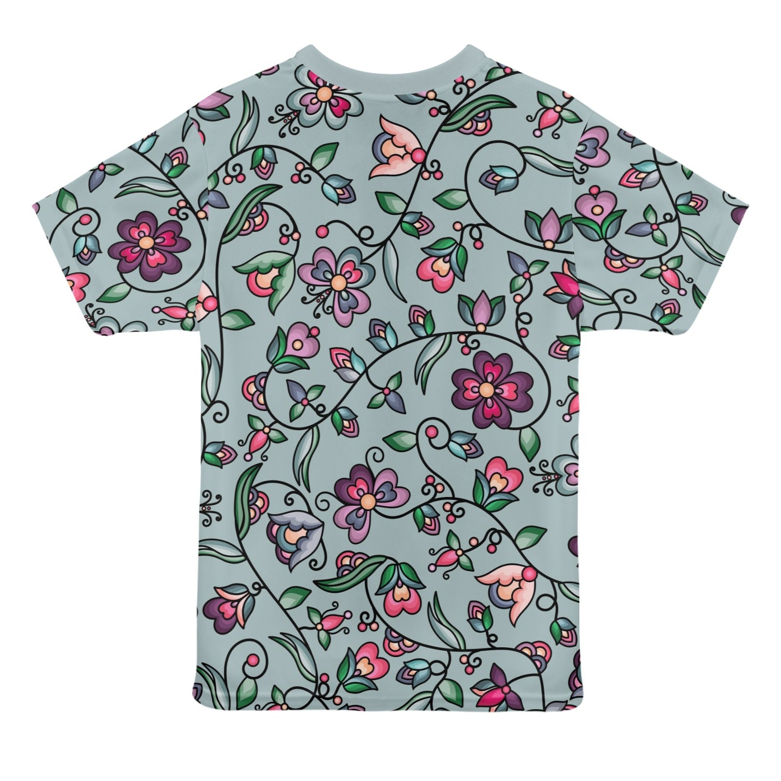 Amber Evening Garland Turquoise T-shirt for Women