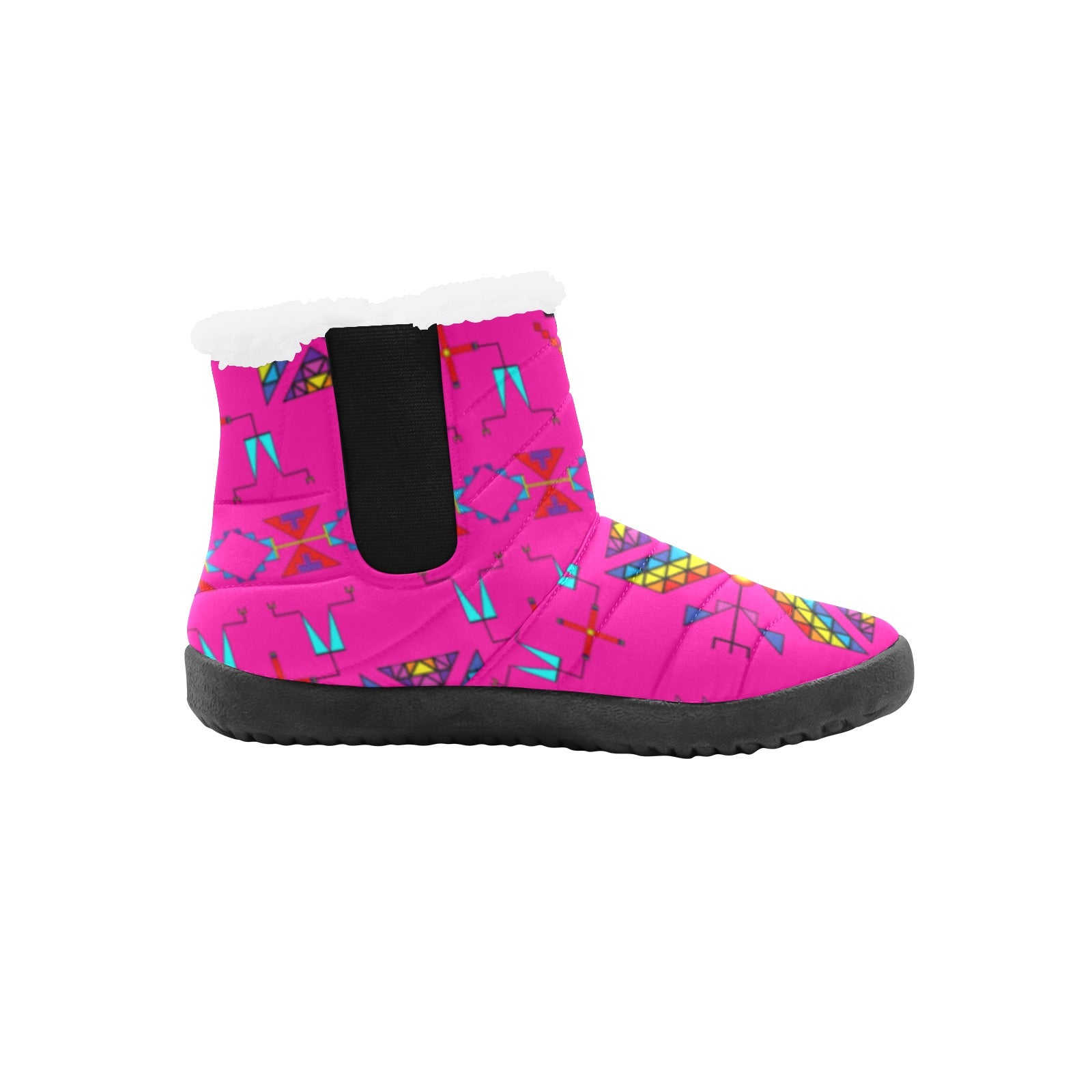 Rainy Chief Rainbow Hot Pink Men's Padded Winter Boot