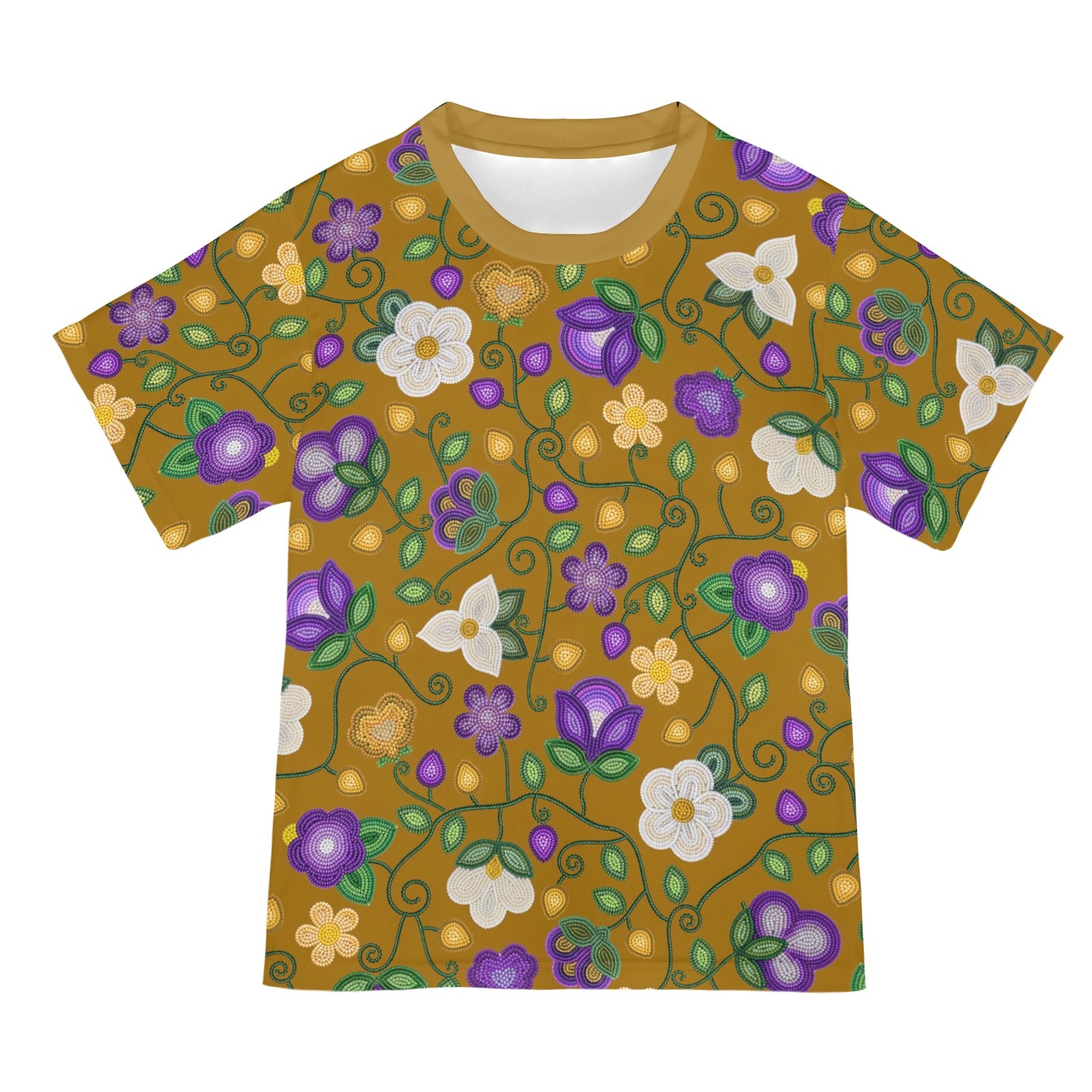 Midnight Moss Bloom Toffee T-shirt for Women