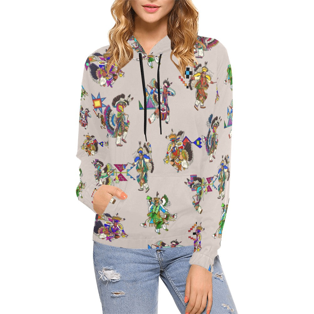 Men's Fancy Dancers Muslin Hoodie for Women (USA Size)