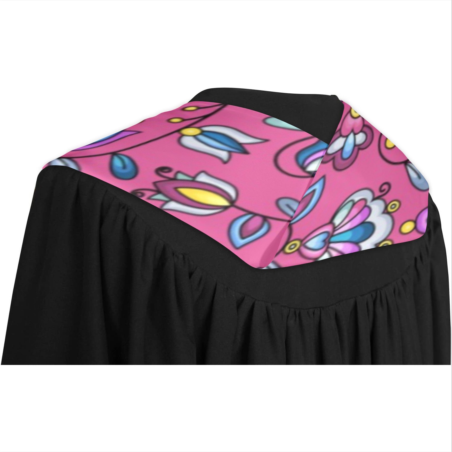 Autumn Bundle Blessing Pink Graduation Stole