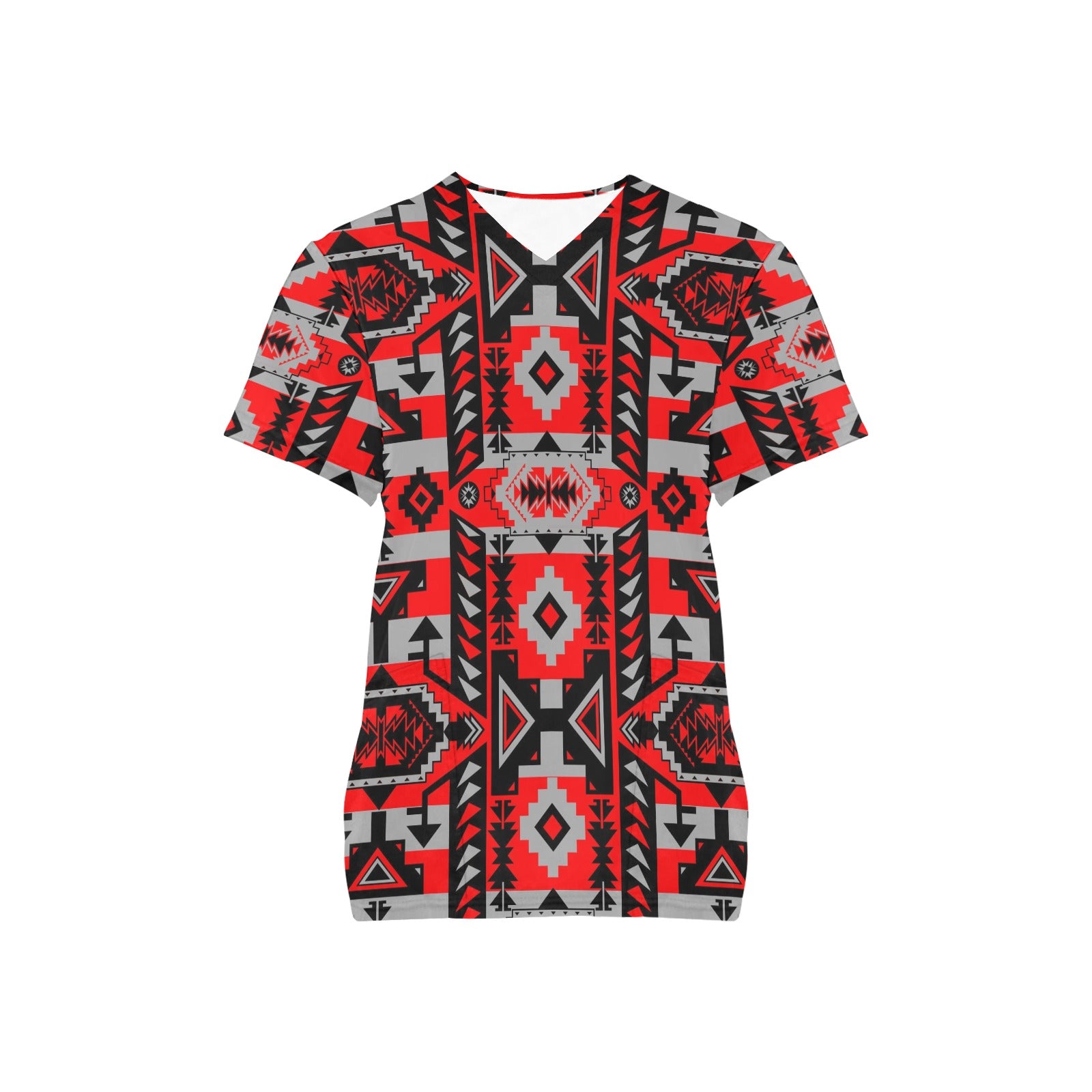 Chiefs Mountain Candy Sierra Scrub Top