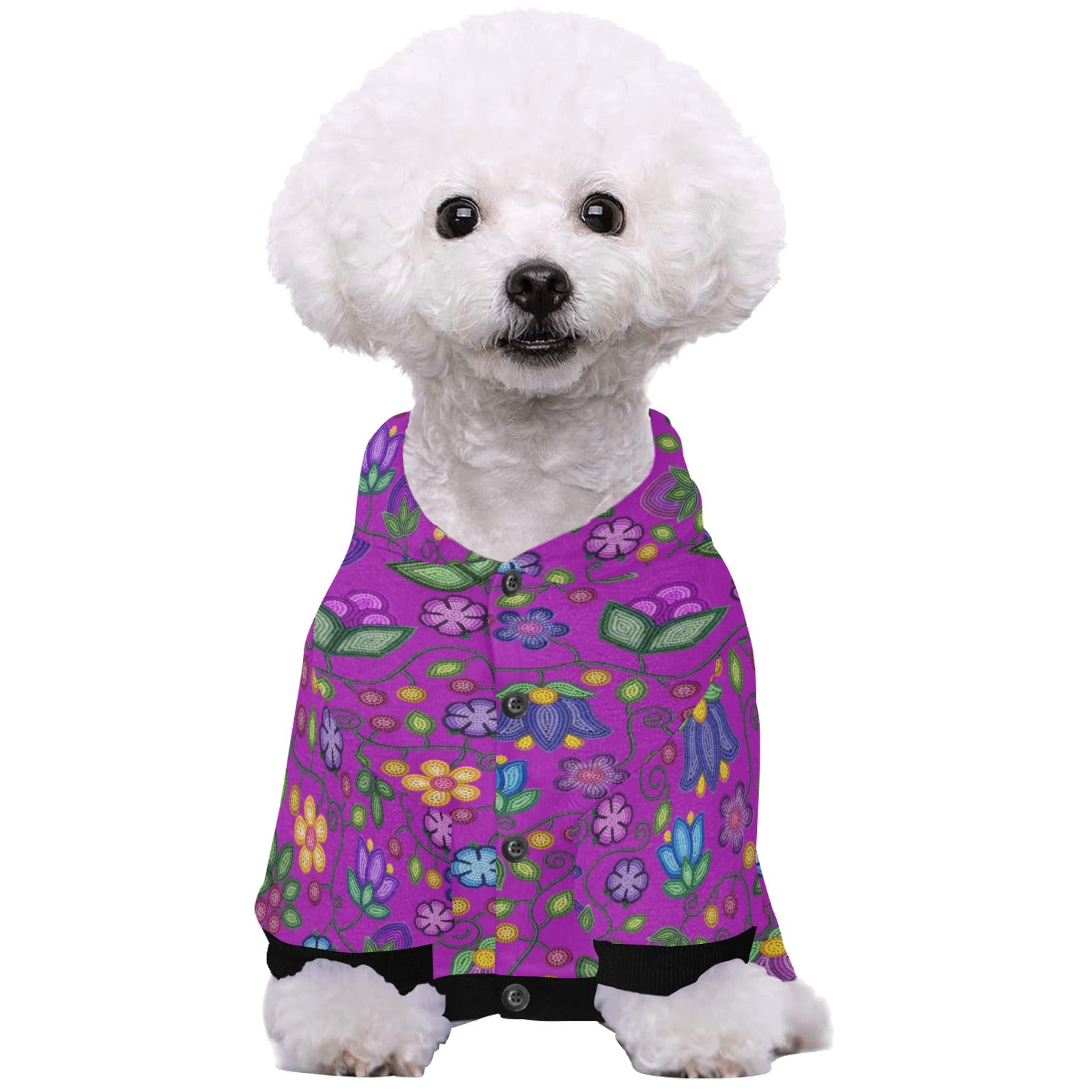 Bloom Uplift Purple Pet Dog Hoodie
