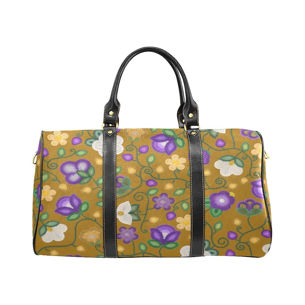 Midnight Moss Bloom Toffee Waterproof Travel Bag/Small
