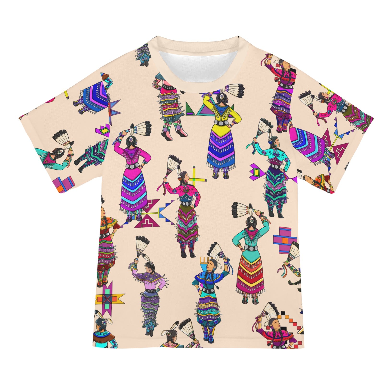 Women's Jingle Dancers Muslin T-shirt for Women