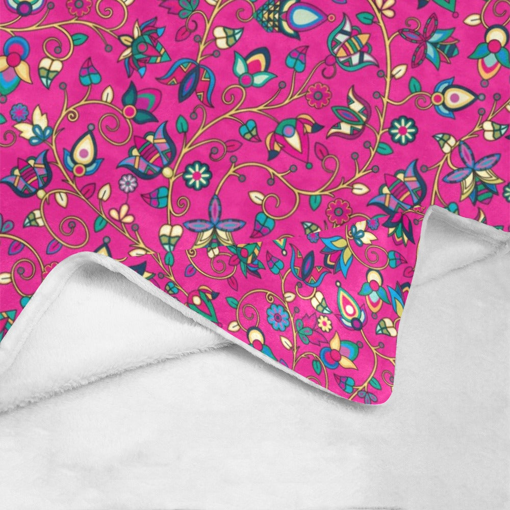 Thorny Path Pink Ultra-Soft Micro Fleece Blanket 60"x80"