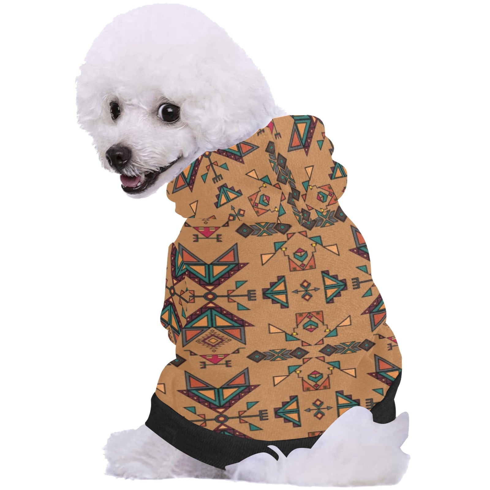 Arrow dawn Brown Pet Dog Hoodie