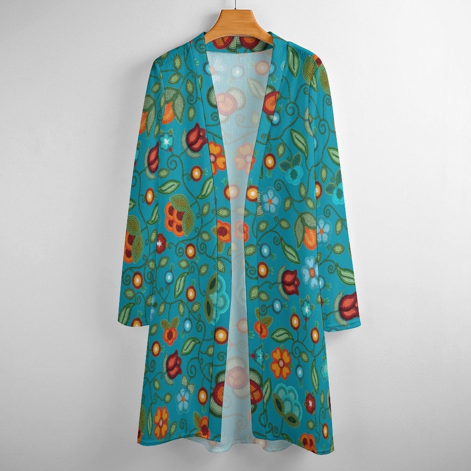 Prairie Fire Petals Ocean Cardigan