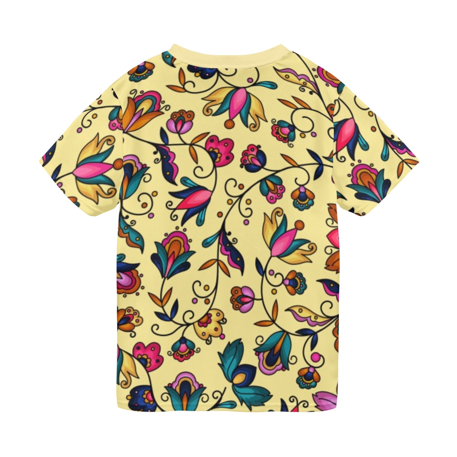 Copper Prairie Petals Yellow T-shirt for Men