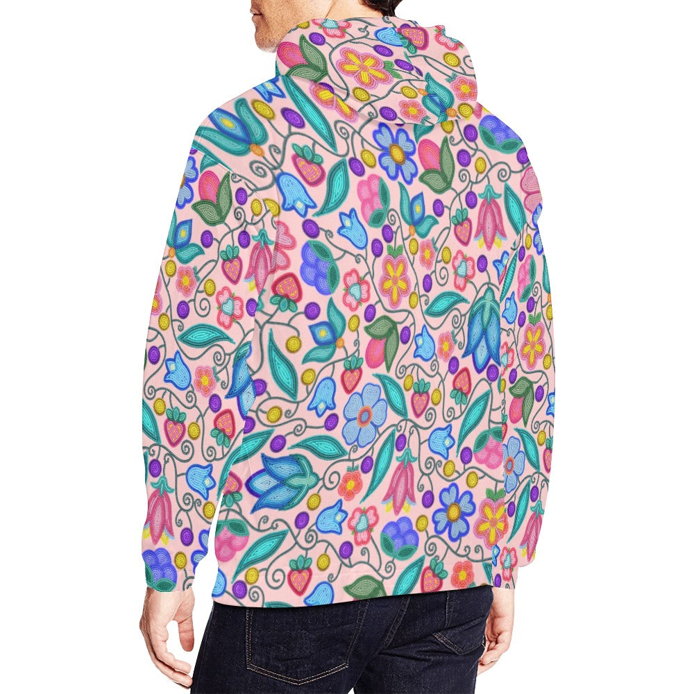 Sweet Offering Pink Hoodie for Men (USA Size)