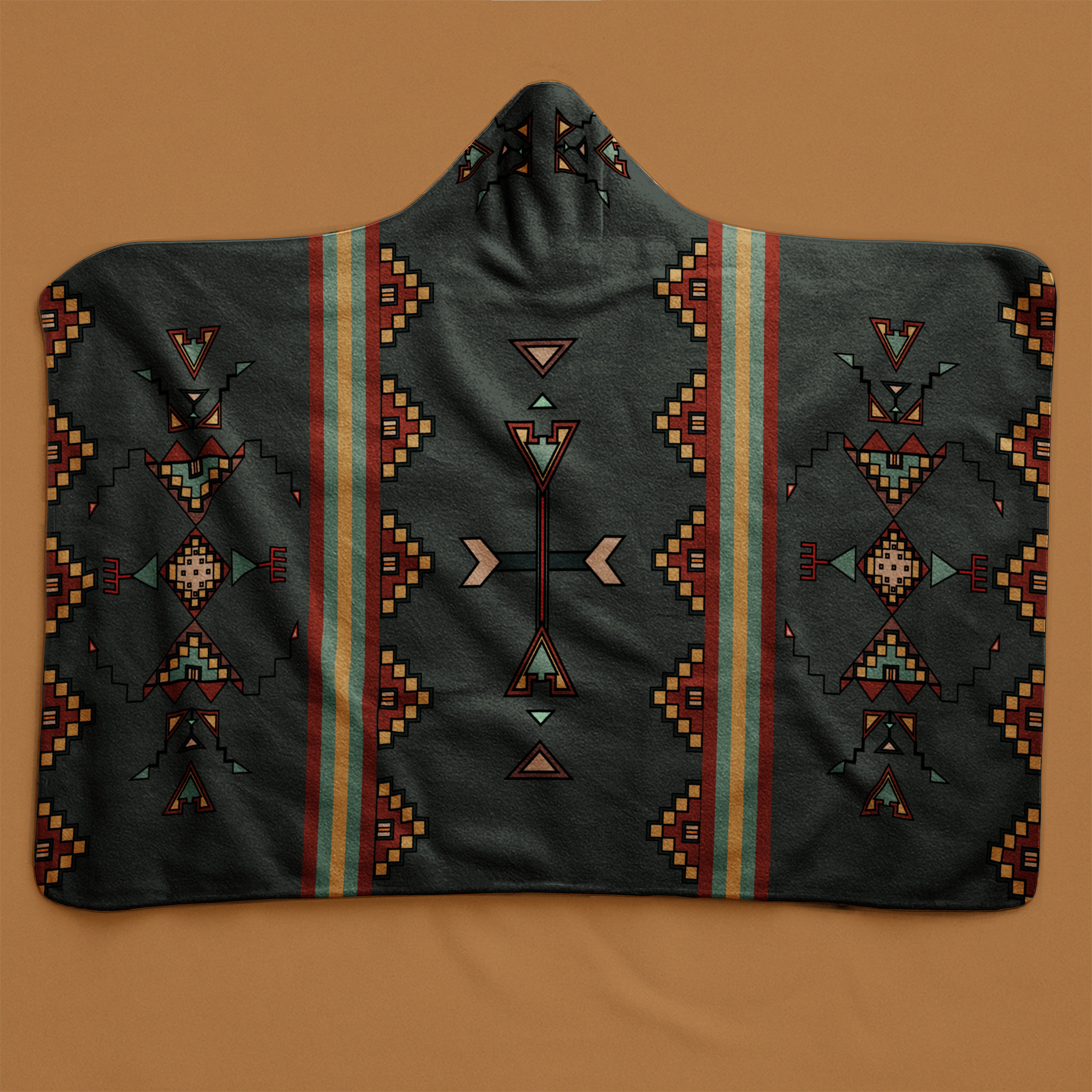 Earth Stepper Men's Hooded Blanket