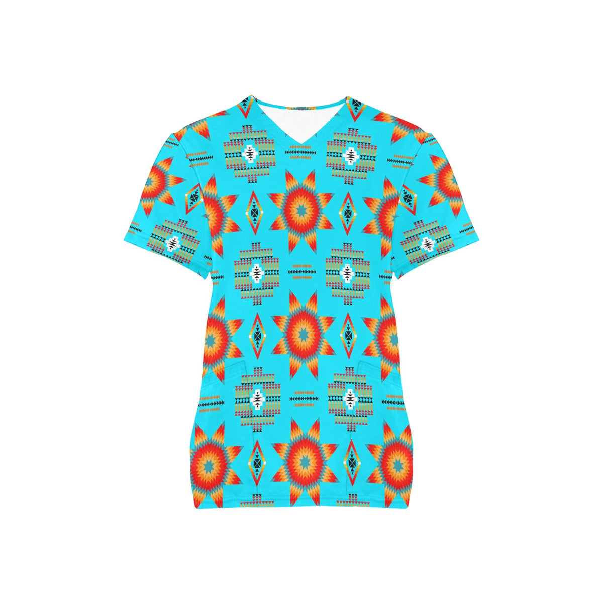 Rising Star Harvest Moon Scrub Top
