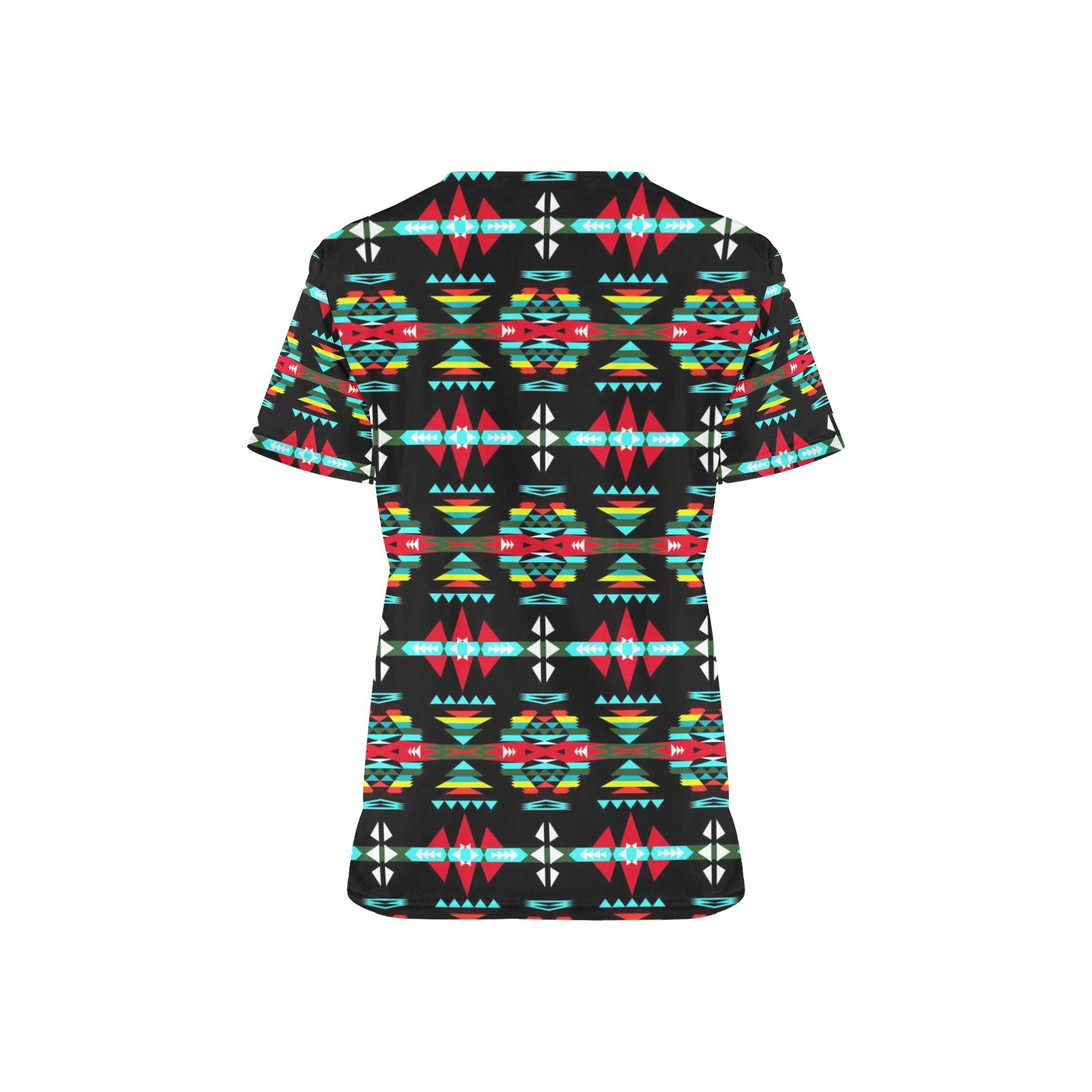 River Trail Sunset Scrub Top