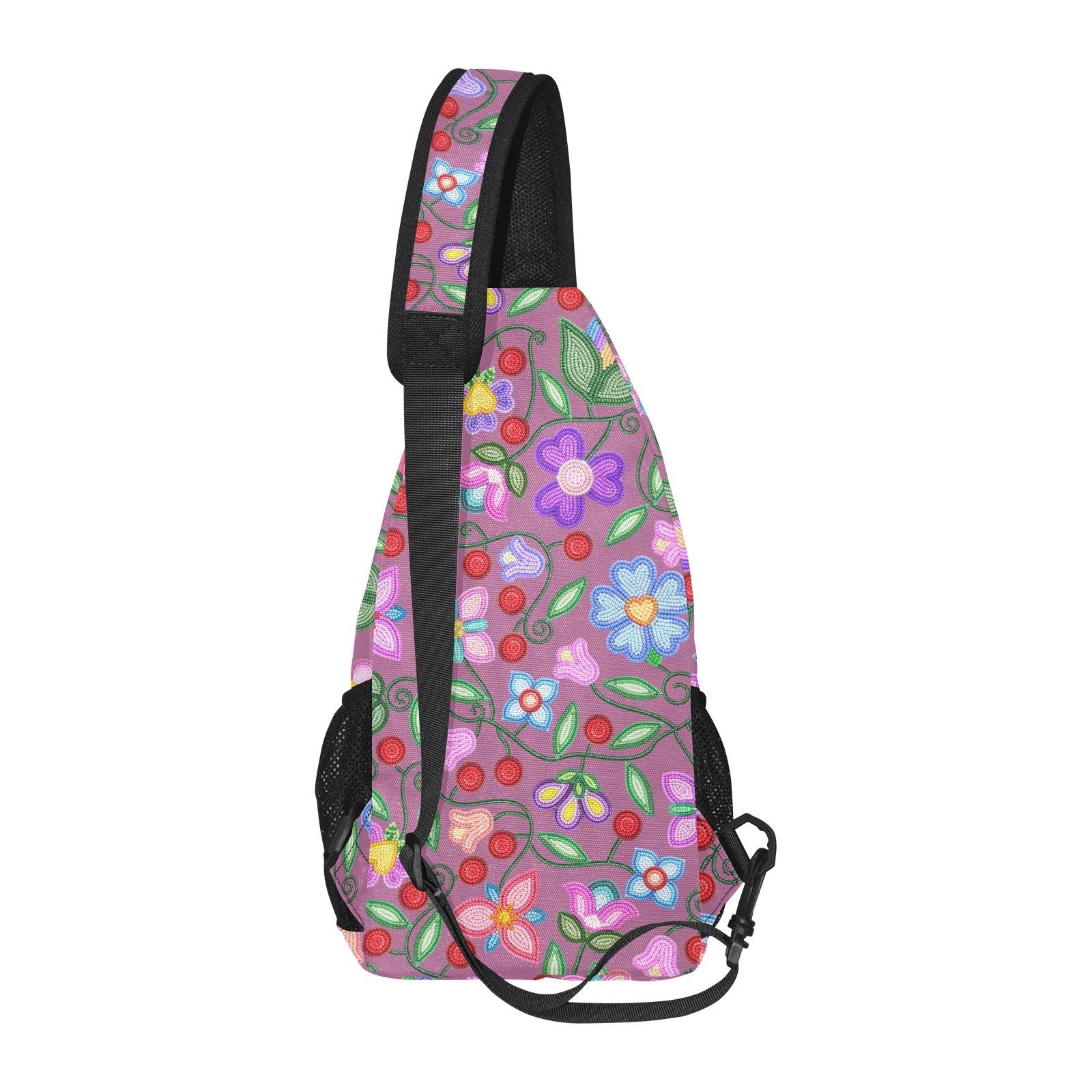 Petal Harmony Dusty Rose Chest Bag