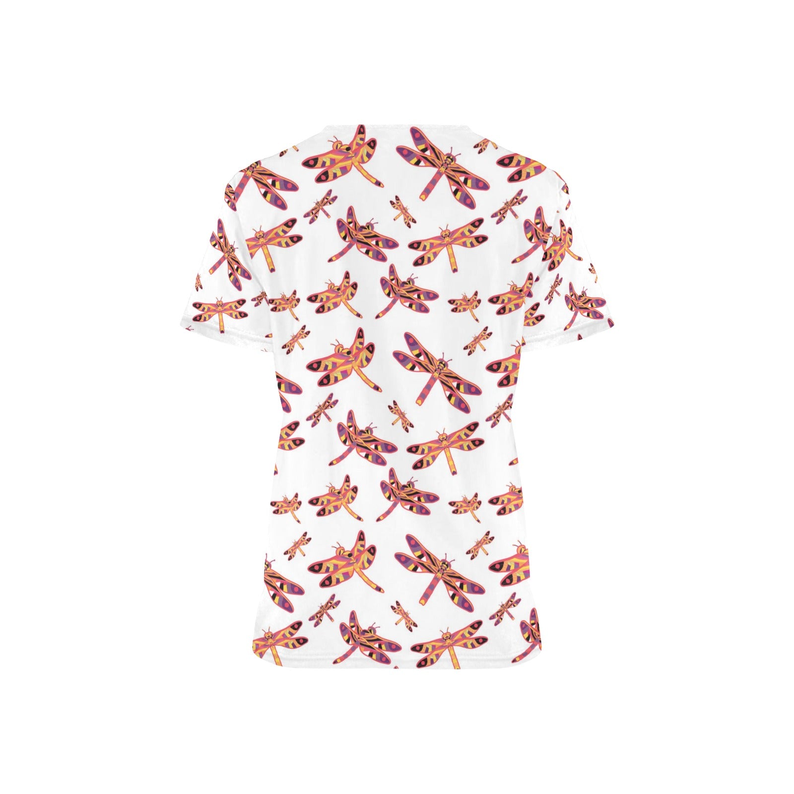 Gathering White Scrub Top