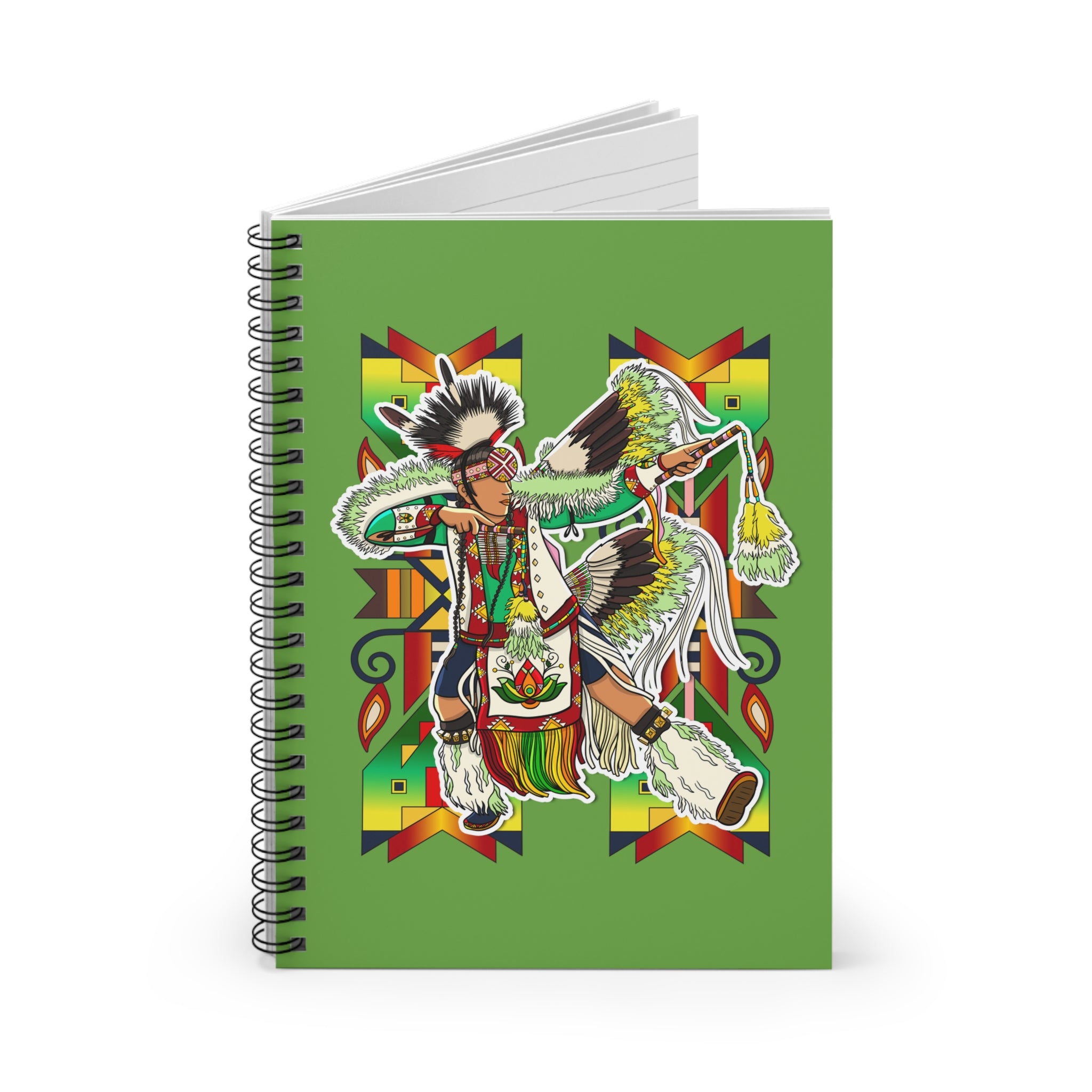 Fancy Dancer Men 2 Spiral Notebook