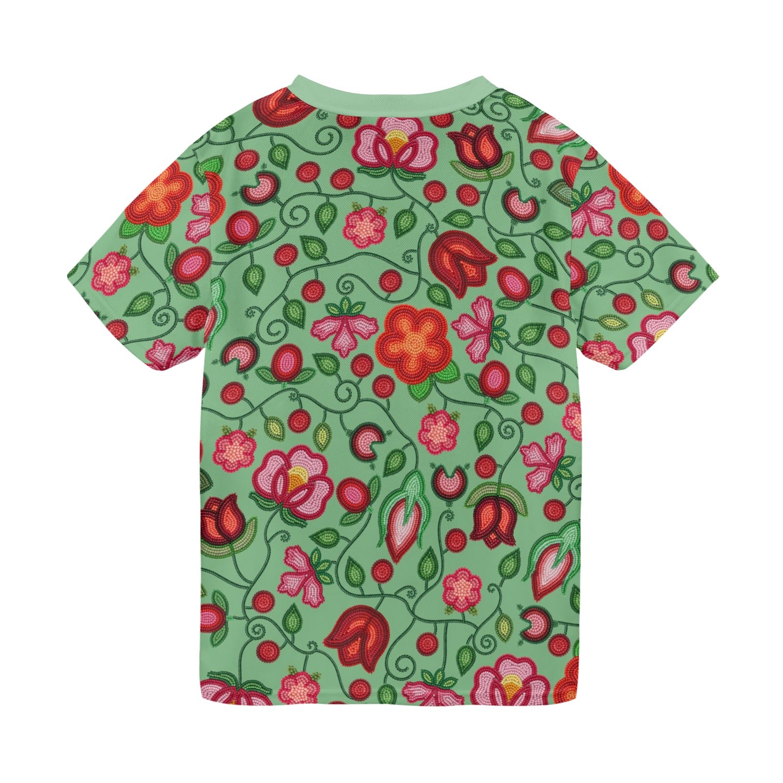 Rose Reverie Green T-shirt for Men