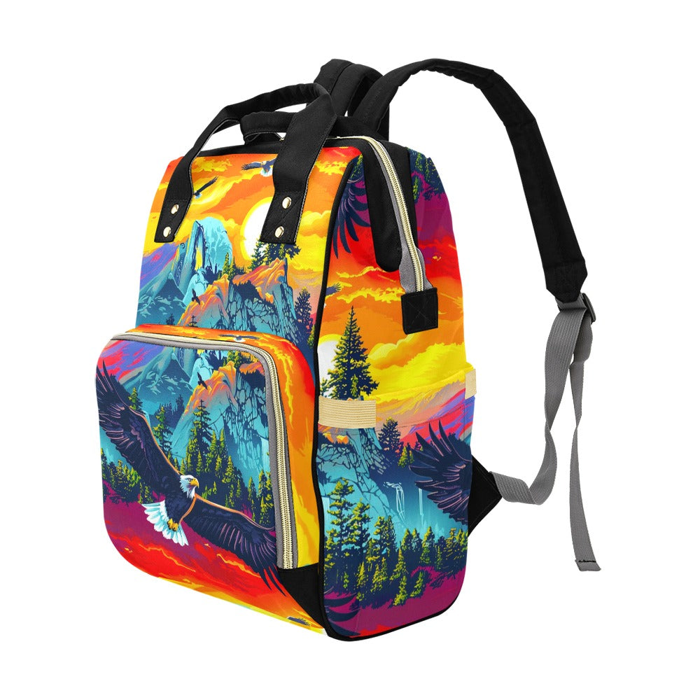 Cruising Eagles Multi-Function Diaper Backpack/Diaper Bag