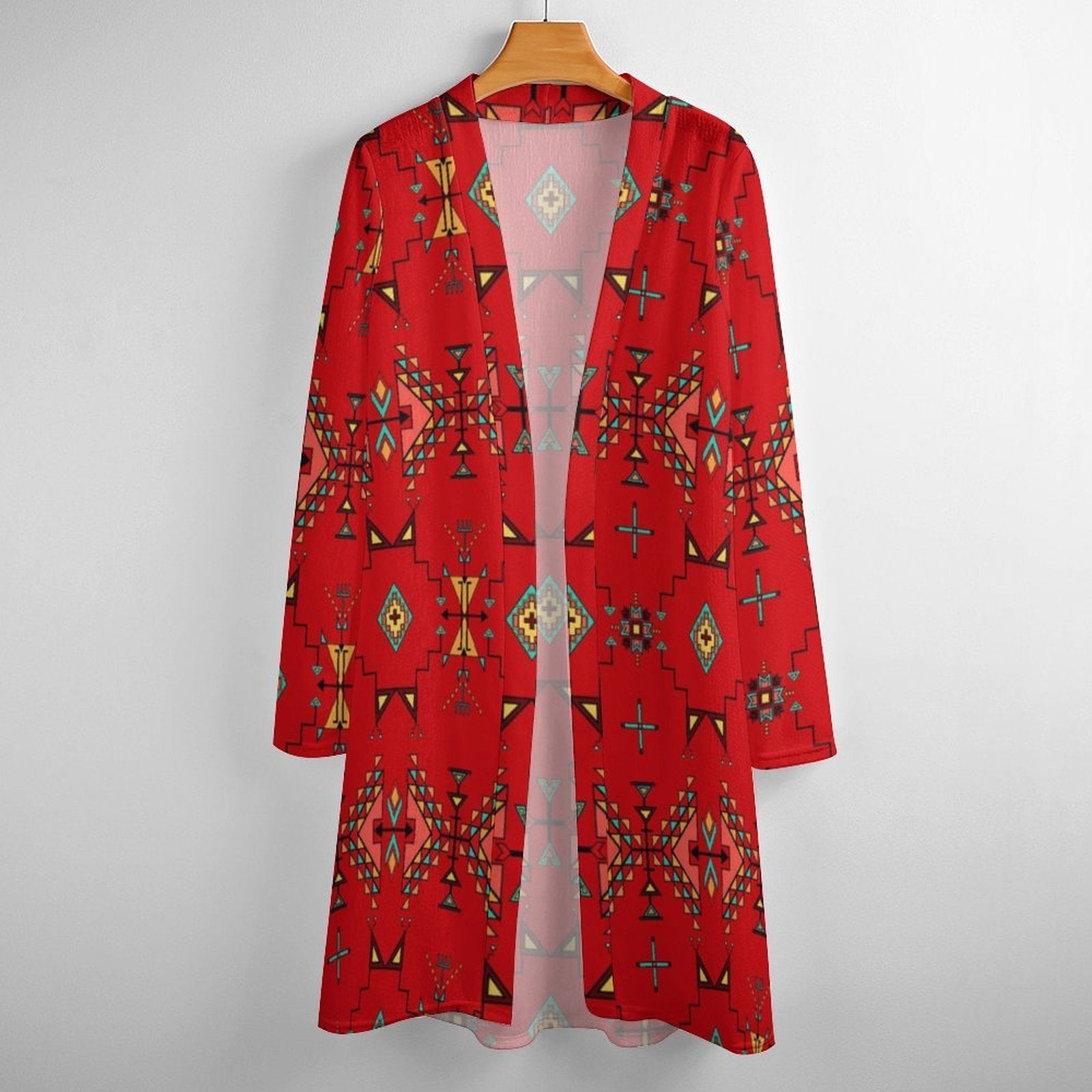 Thunder Flight  Red Cardigan