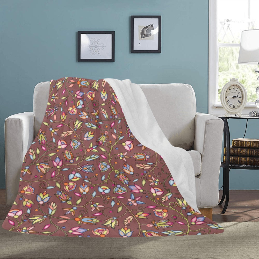 Buffalo Bloom Clay Ultra-Soft Micro Fleece Blanket 60"x80"