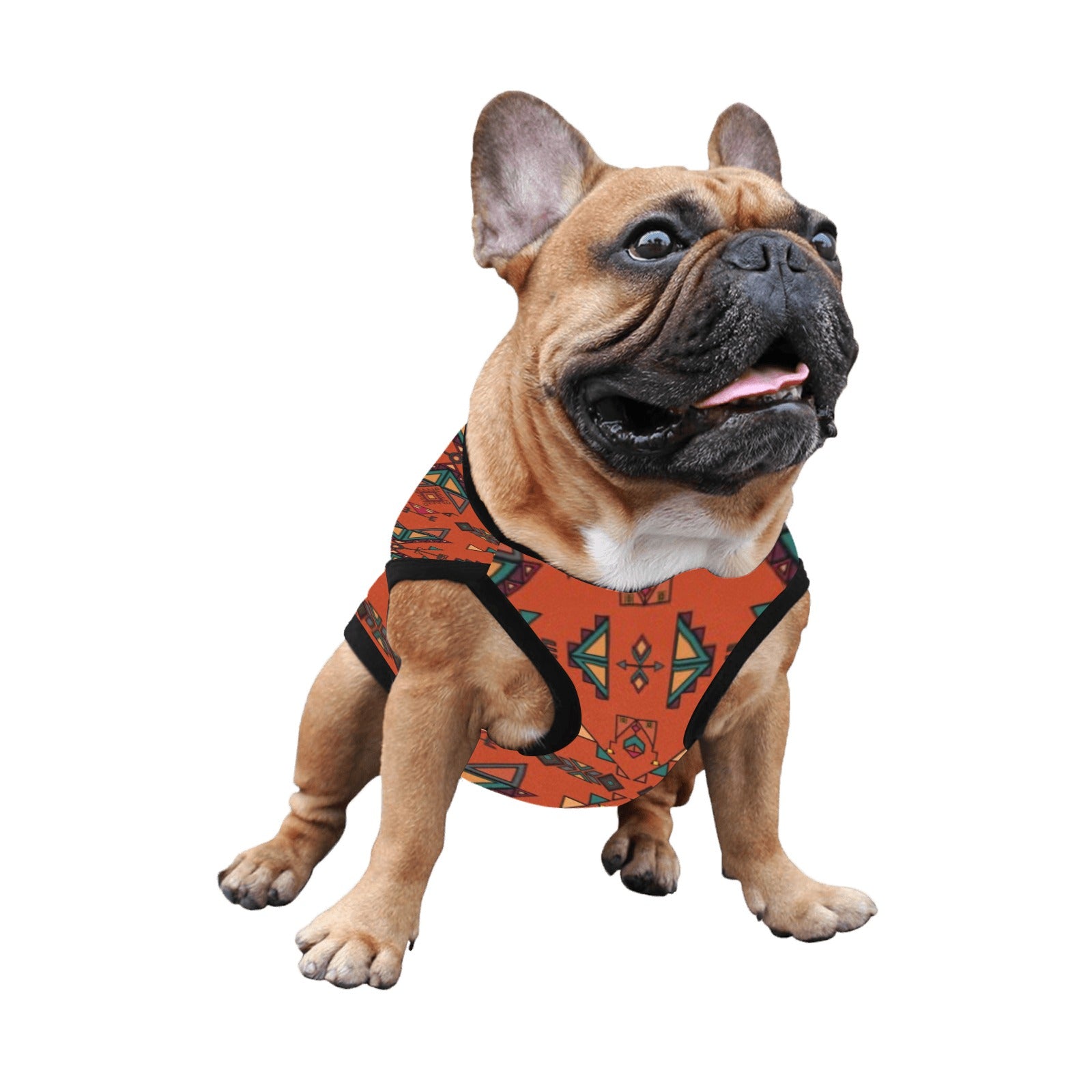 Arrow dawn Orange Pet Tank Top