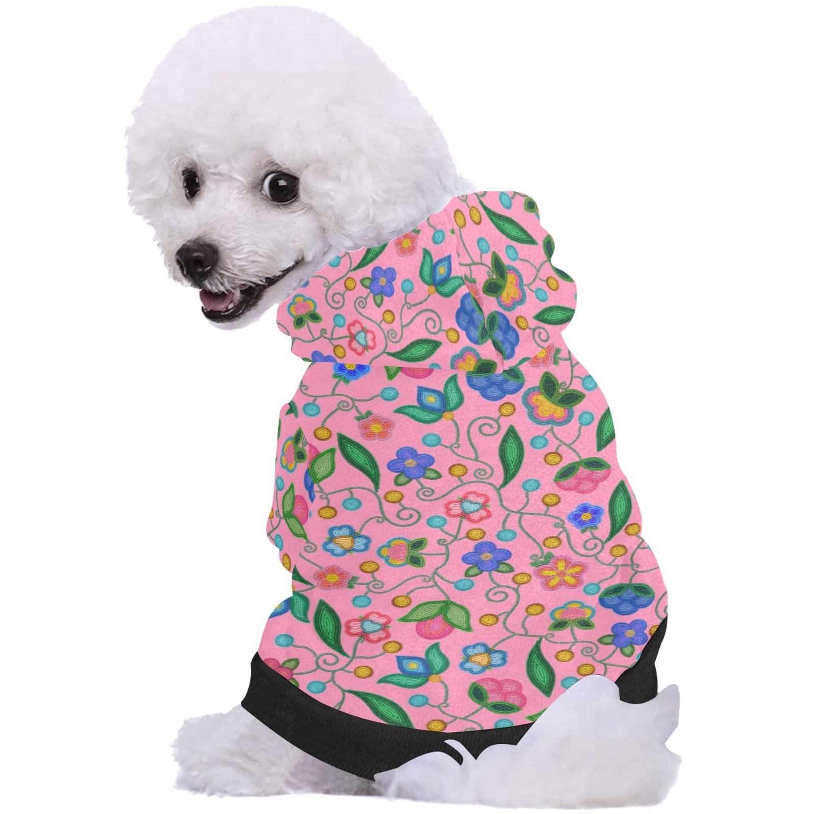 Skyberry Serenade Pink Pet Dog Hoodie