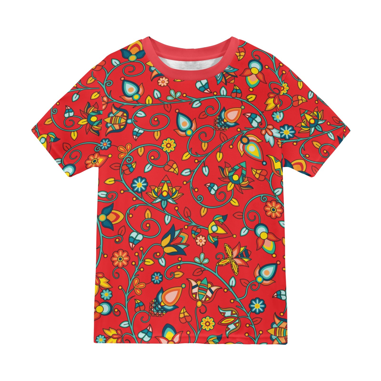 Thorny Path Red T-shirt for Men
