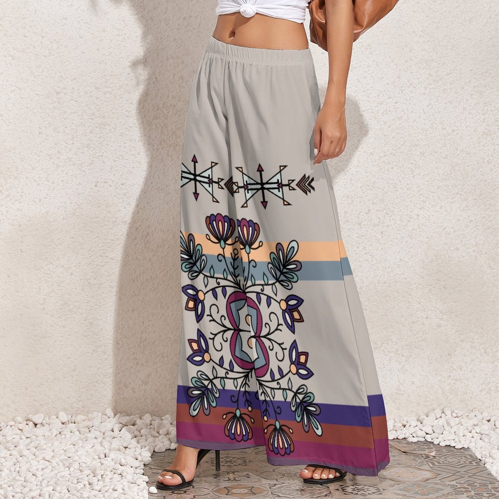 Aurora Petal Glow Ribbon Pant