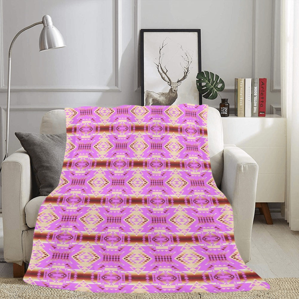 Gathering Earth Lilac Ultra-Soft Micro Fleece Blanket 60"x80"