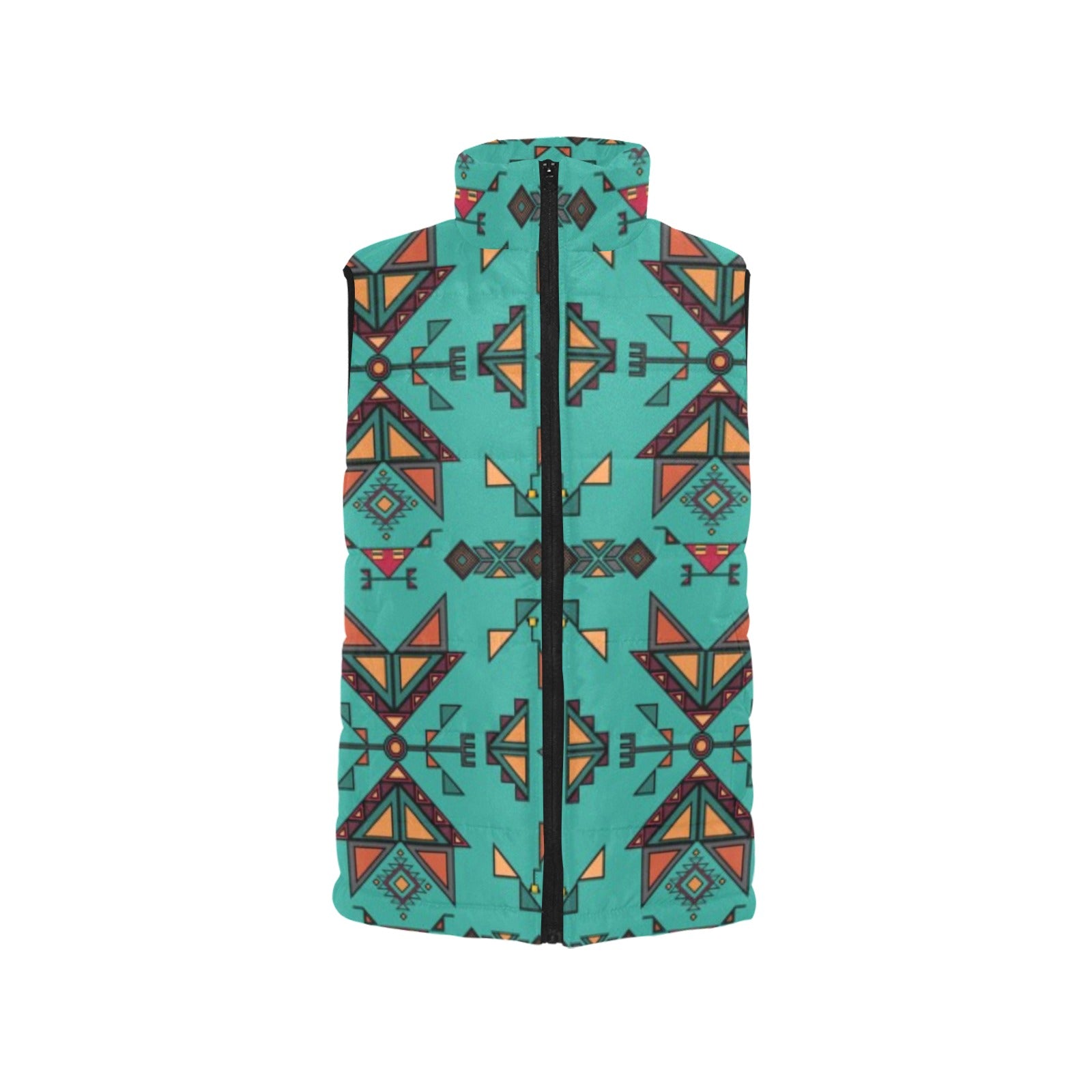 Arrow dawn Turquoise Women's Padded Vest Jacket