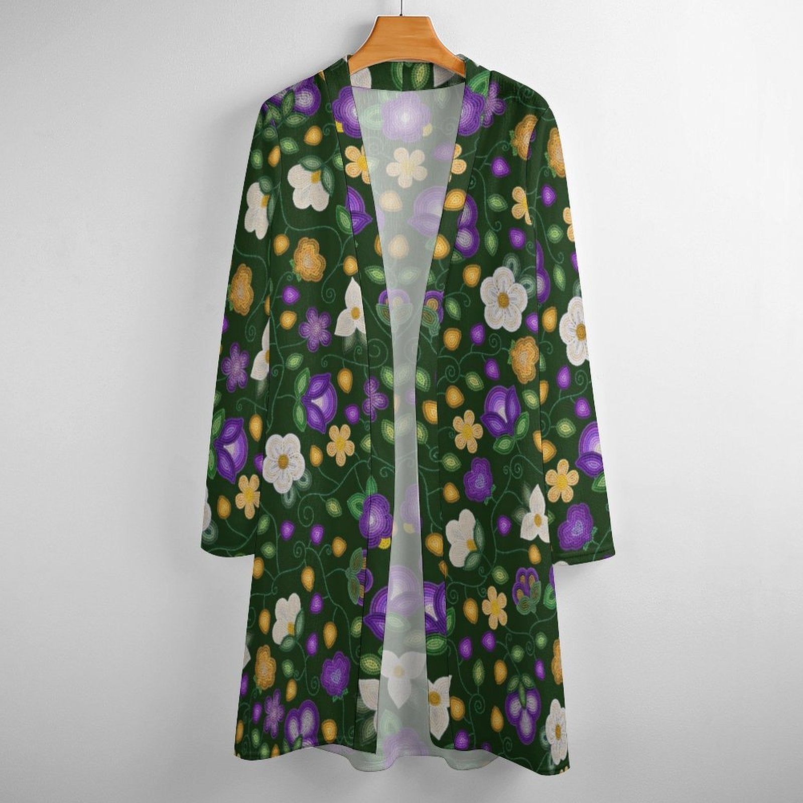 Midnight Moss Bloom Forest Cardigan