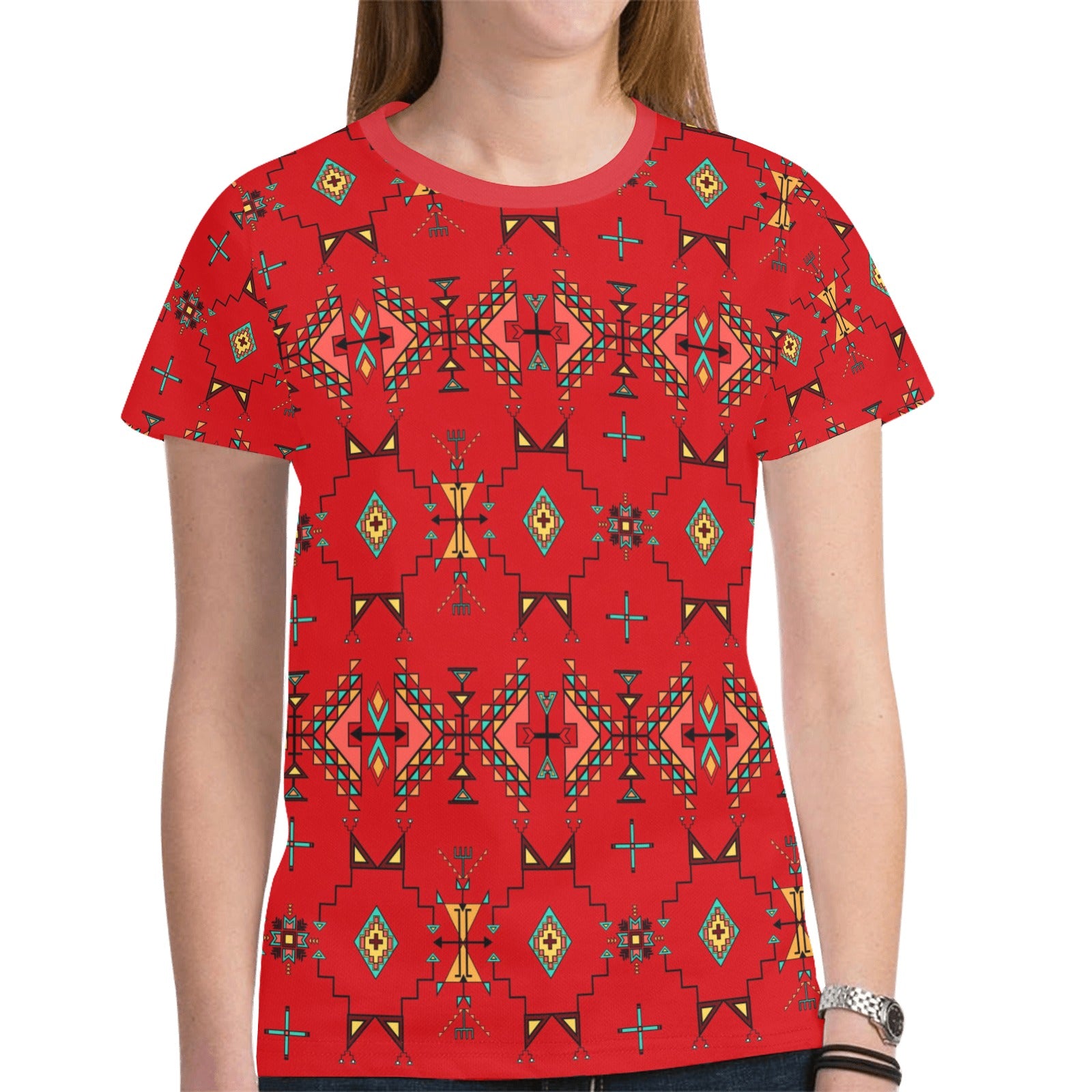 Thunder Flight Red T-shirt for Women