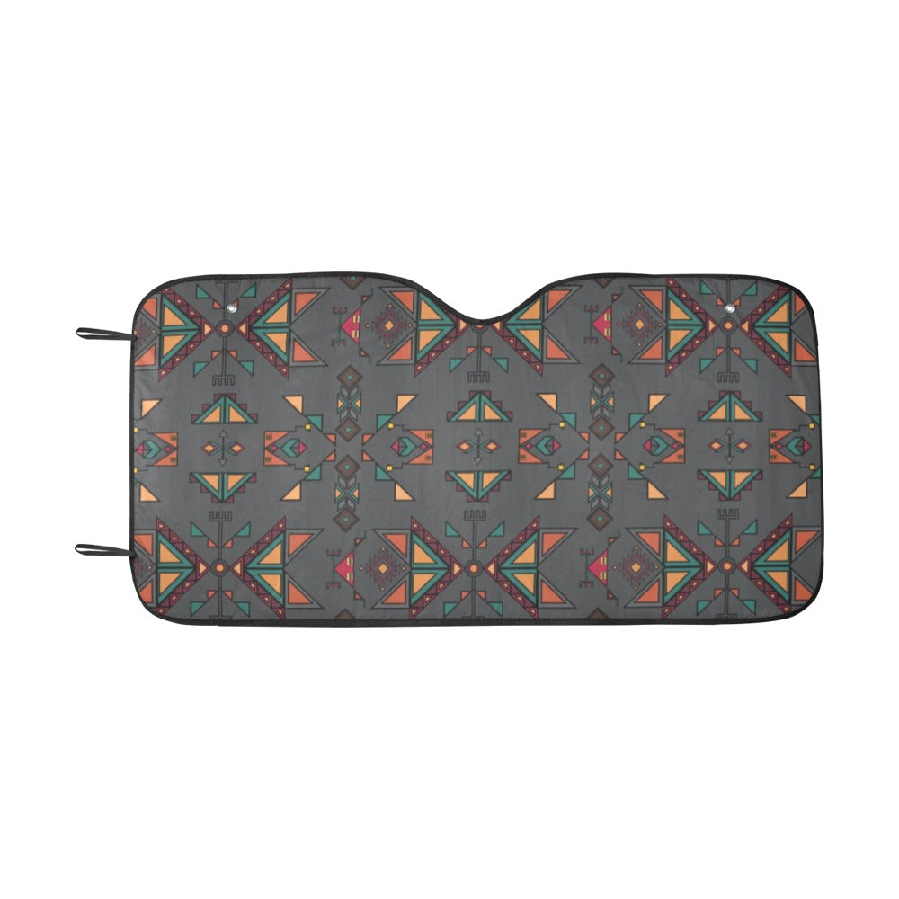 Arrow dawn Gray Car Sun Shade 55"x30"