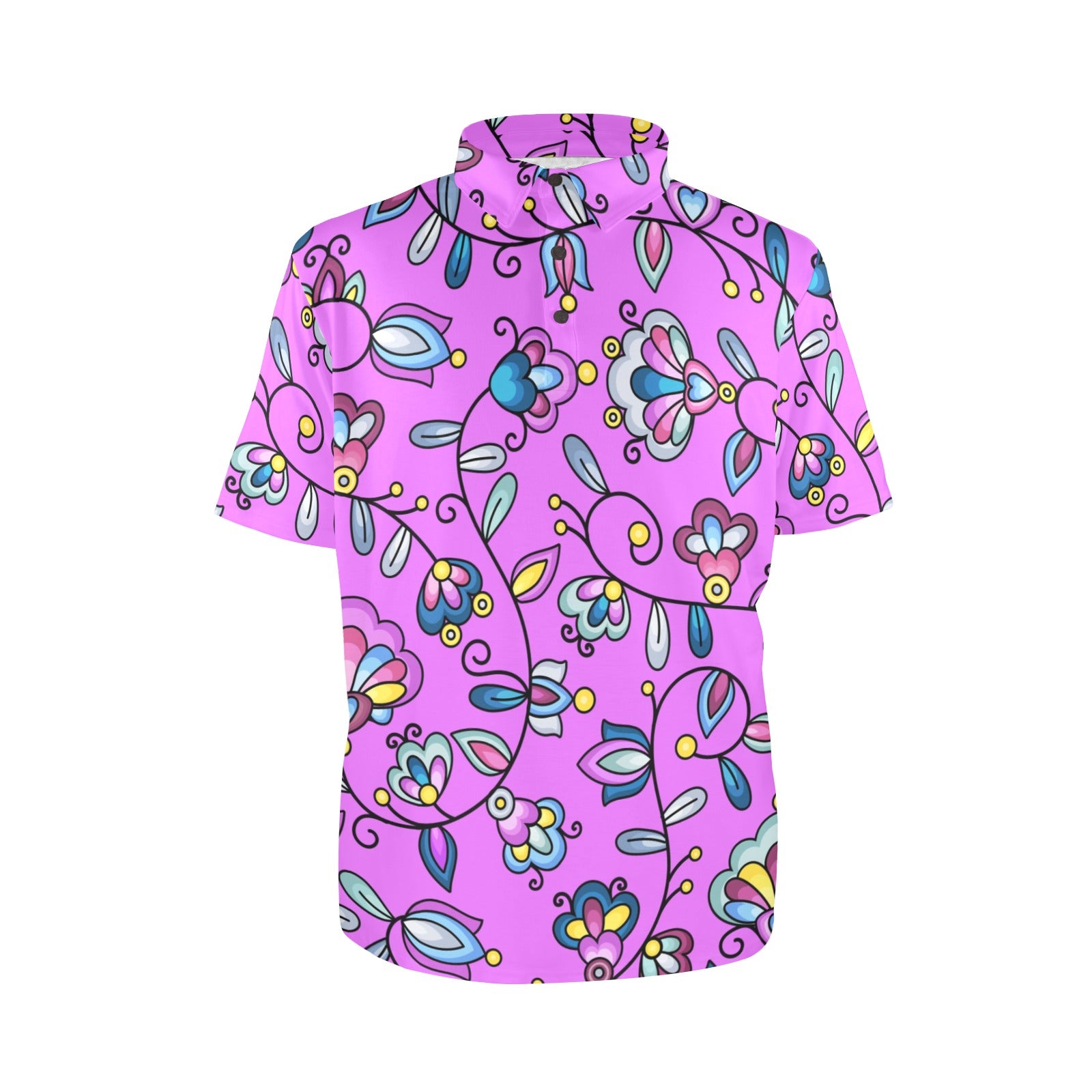 Autumn Bundle Blessing Purple Polo Shirt