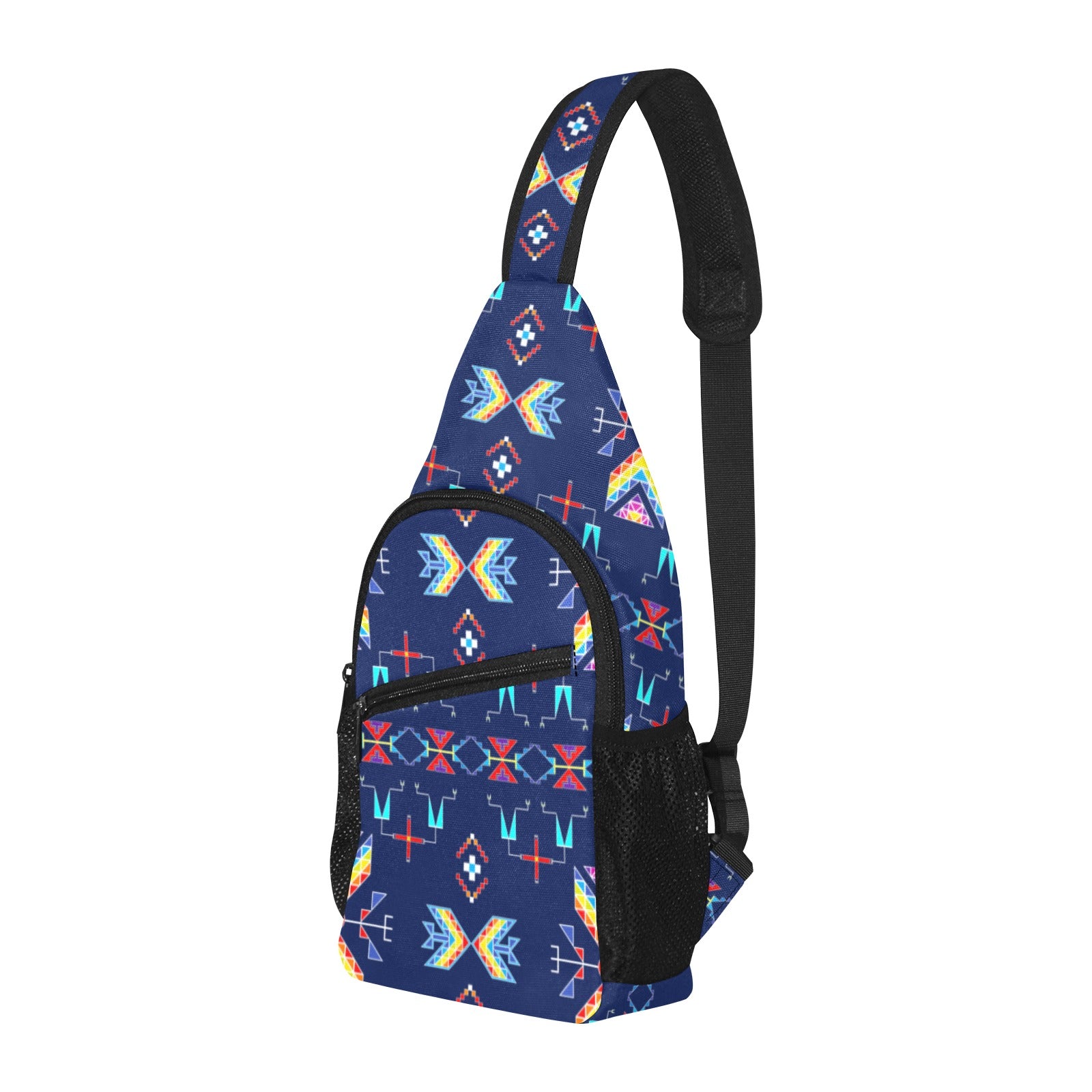 Rainy Chief Rainbow Night Lake Chest Bag
