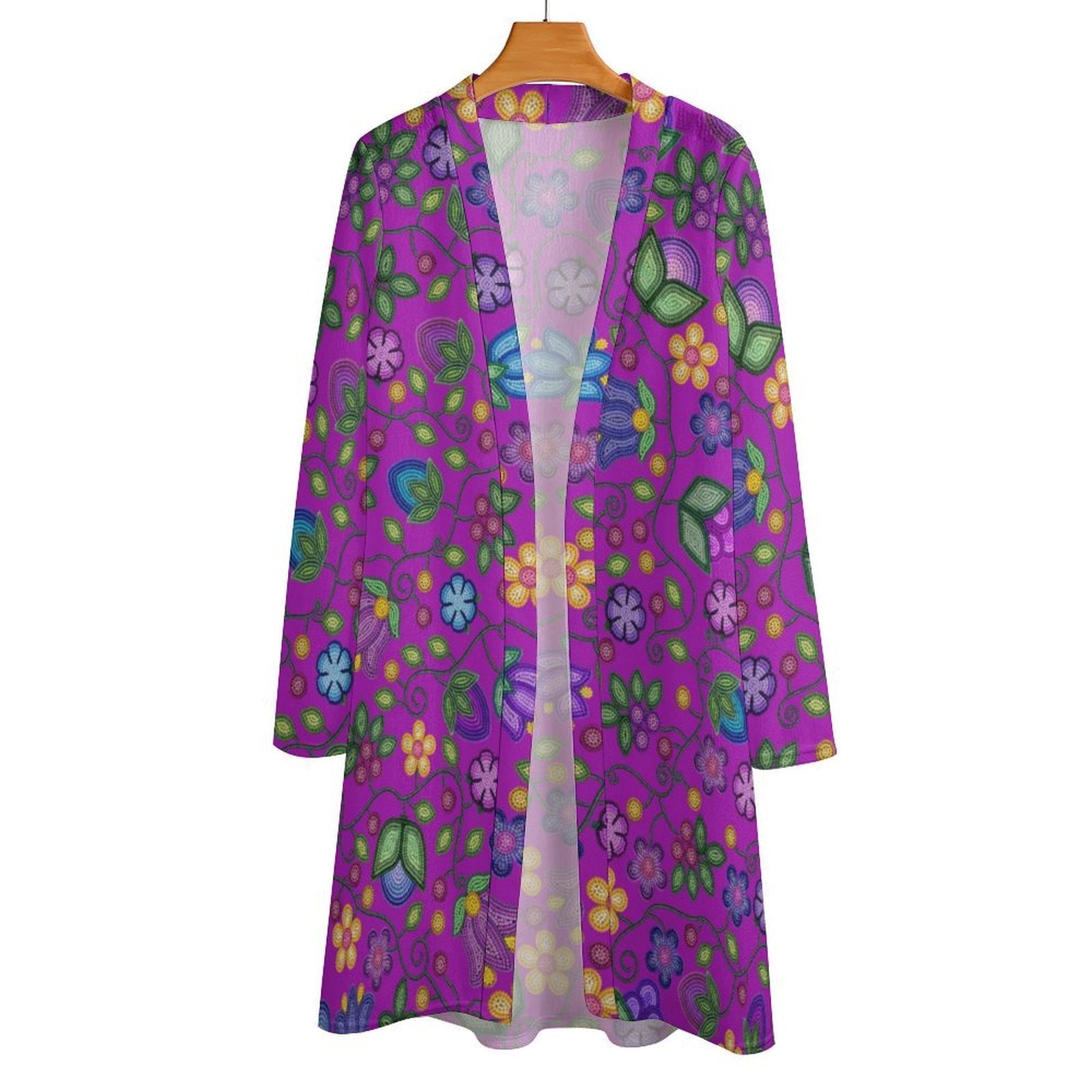 Bloom Uplift Purple Cardigan