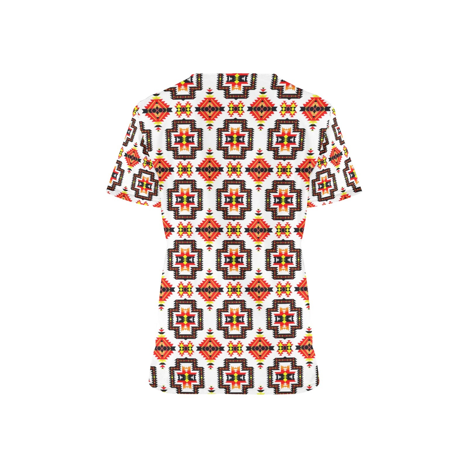 Pretty Blanket White Canyon Scrub Top