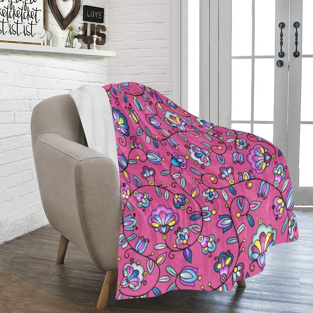 Autumn Bundle Blessing Pink Ultra-Soft Micro Fleece Blanket 50"x60"