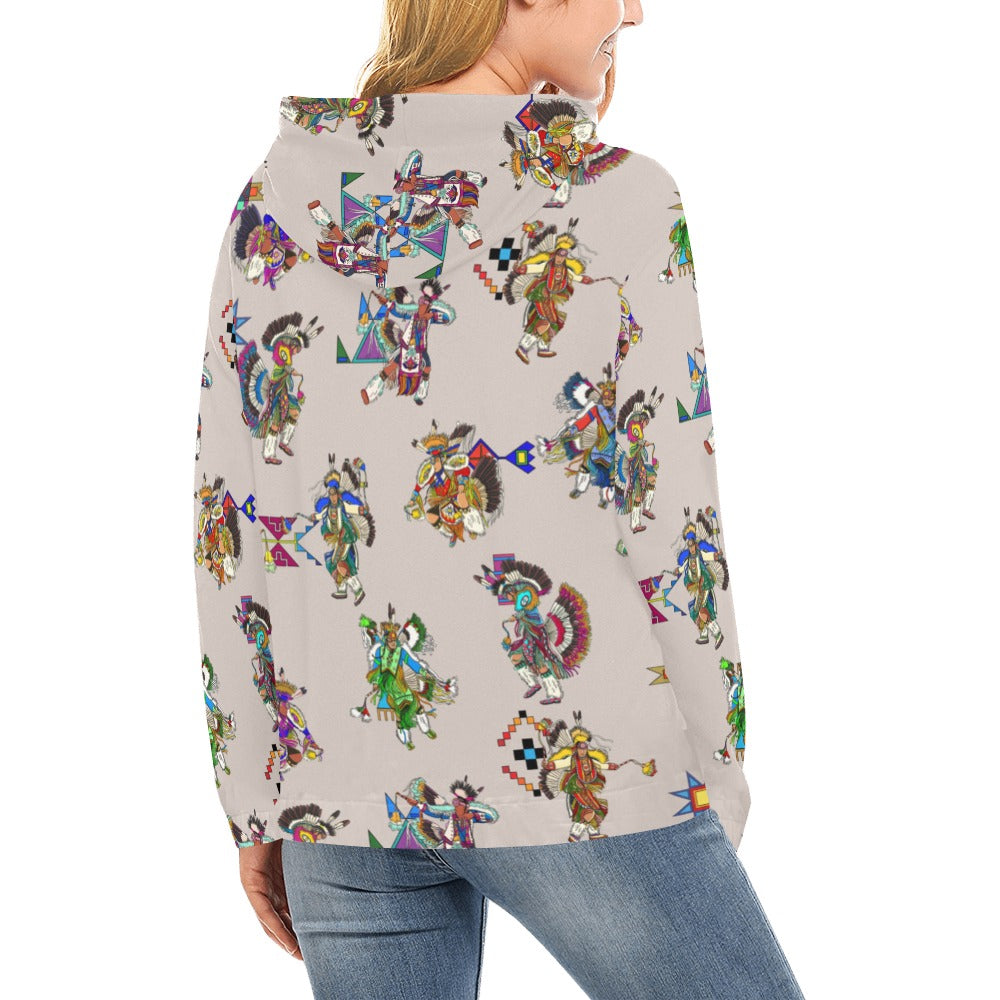 Men's Fancy Dancers Muslin Hoodie for Women (USA Size)
