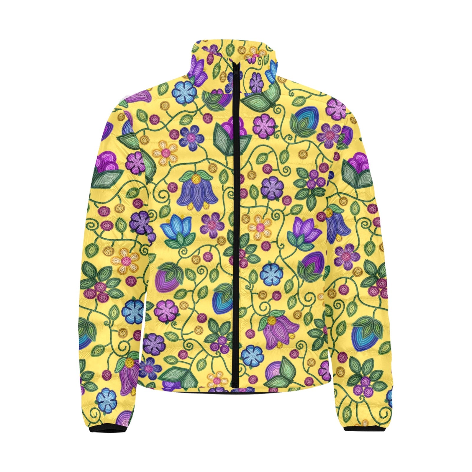 Bloom Uplift Yellow Men's Padded Jacket