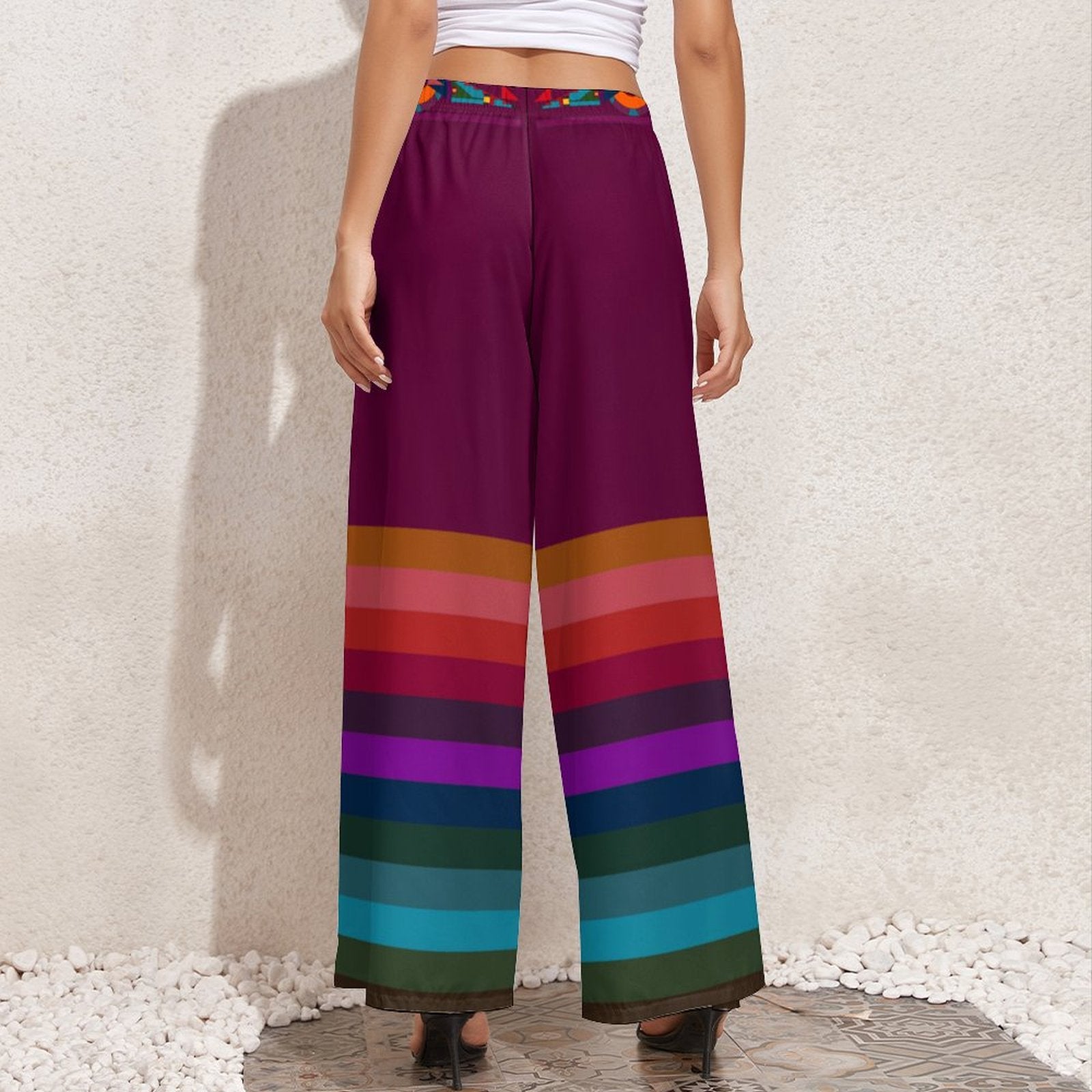 Dancing Shadows Ribbon Pants